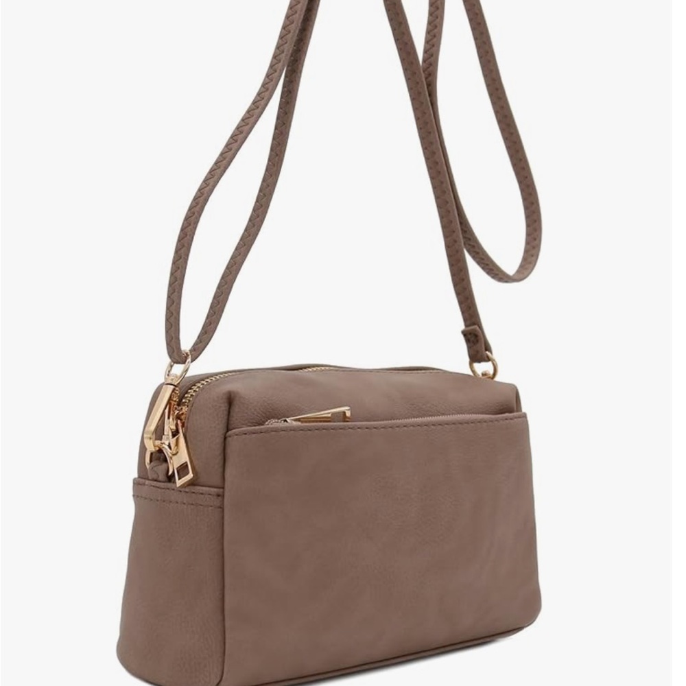 Elegant Tan Crossbody Bag